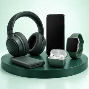 Demo collection of electronics and gadgets